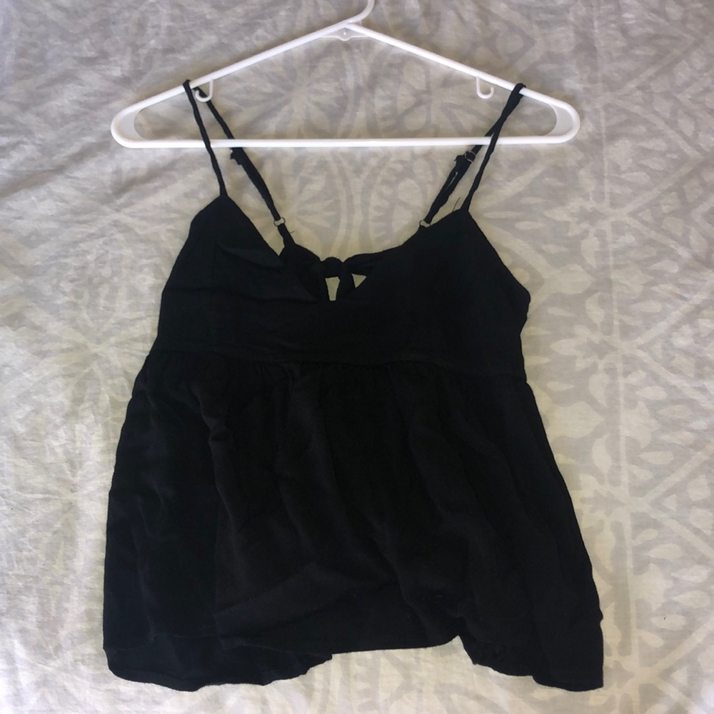 Brandy Melville flowy black tank